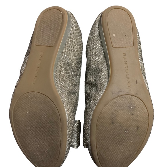 Bandolino Glitter flats. - Picture 6 of 8